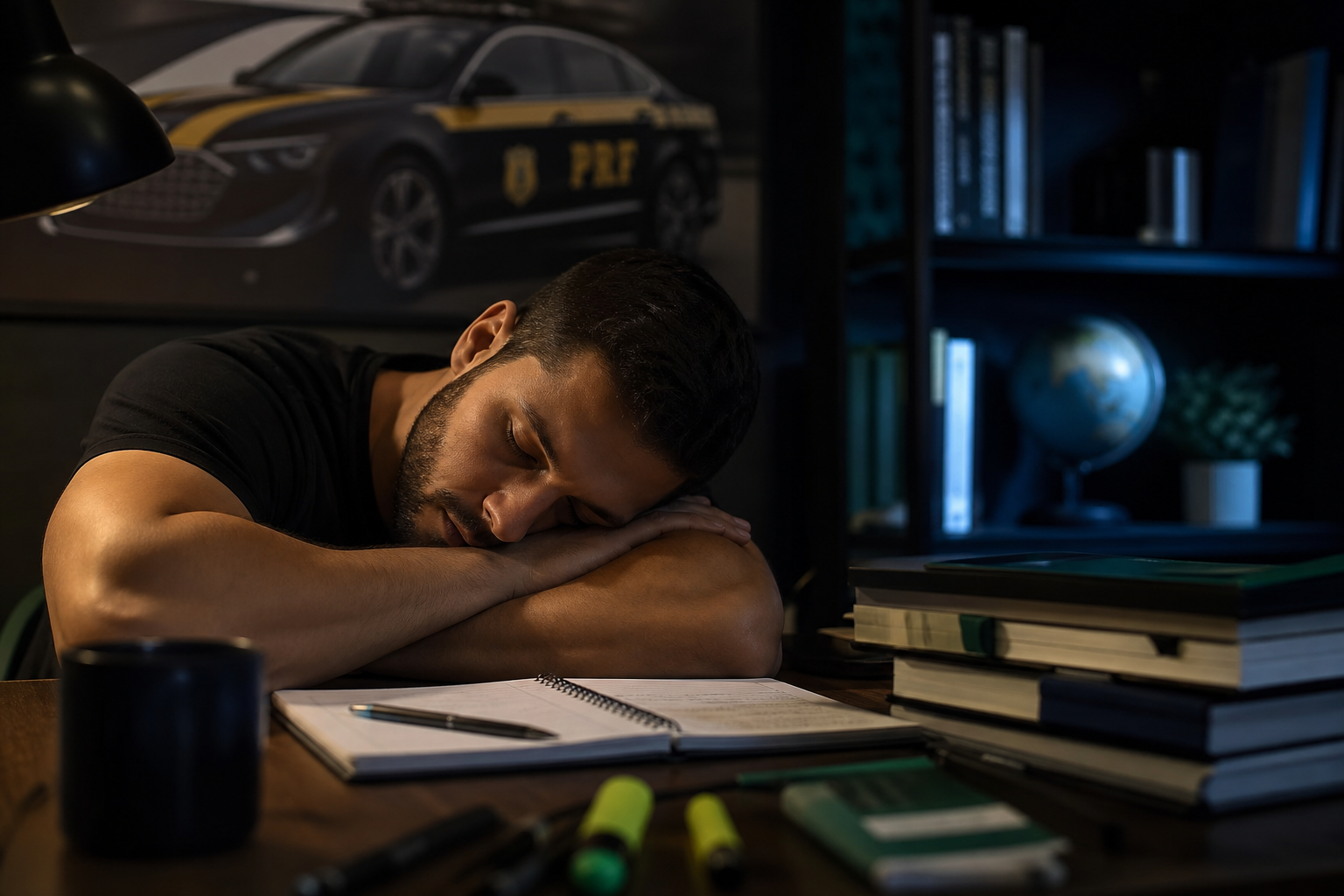 Pessoa dormindo enquanto o cérebro processa memórias relacionadas a estudar dormindo